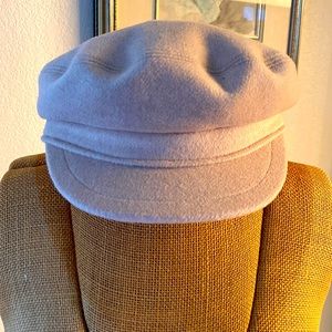 J.Crew Newsboy Cap Cream
